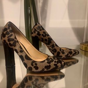 Cole Haan Nike Air Calf Hair Animal Print shoe